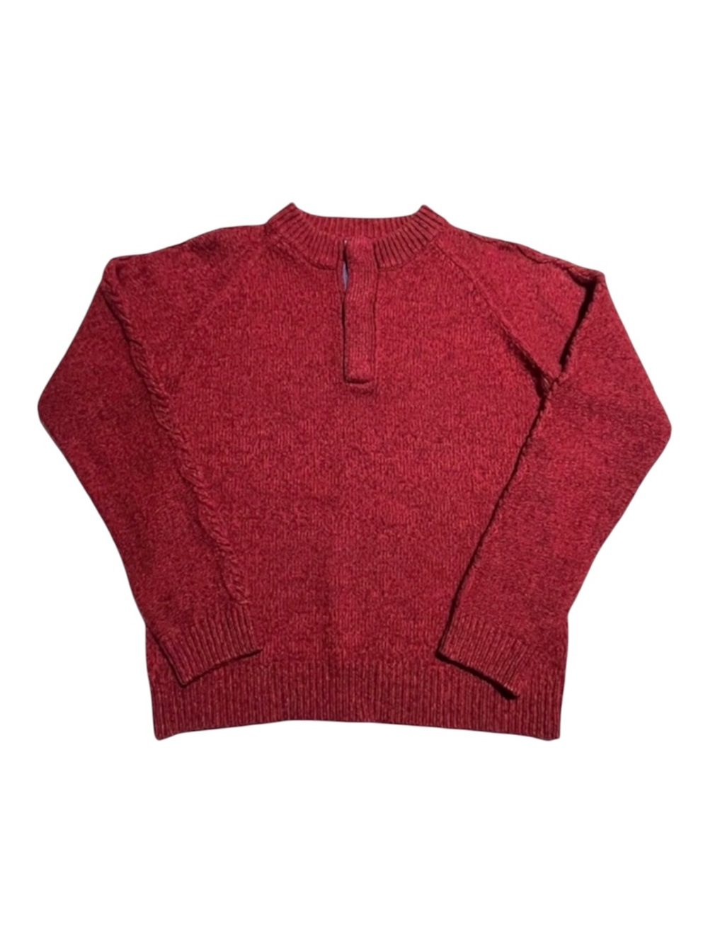 Holiday Fall/Winter Acrylic/wool/cotton blend knit sweater 14 years